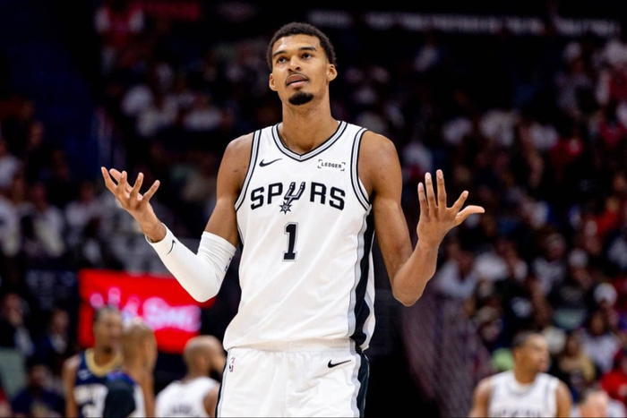 开云-肘击对手脖子，文班亚马重罚禁赛？NBA官宣，处罚有结论了|马刺|森林狼|明尼苏达森林狼队|圣安东尼奥马刺队|纳兹-里德_新浪体育_新浪新闻